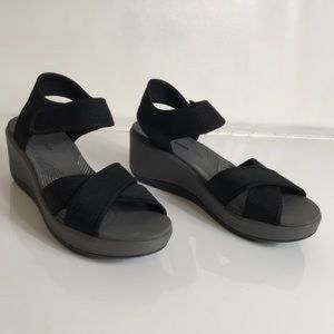 Clarks | Shoes | Clarks Step Cali Skye Cloudsteppers Wedge Sport Sa |  Poshmark